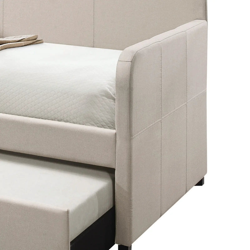 Jagger - Twin Daybed With Trundle - Fog by HouseOfZazla