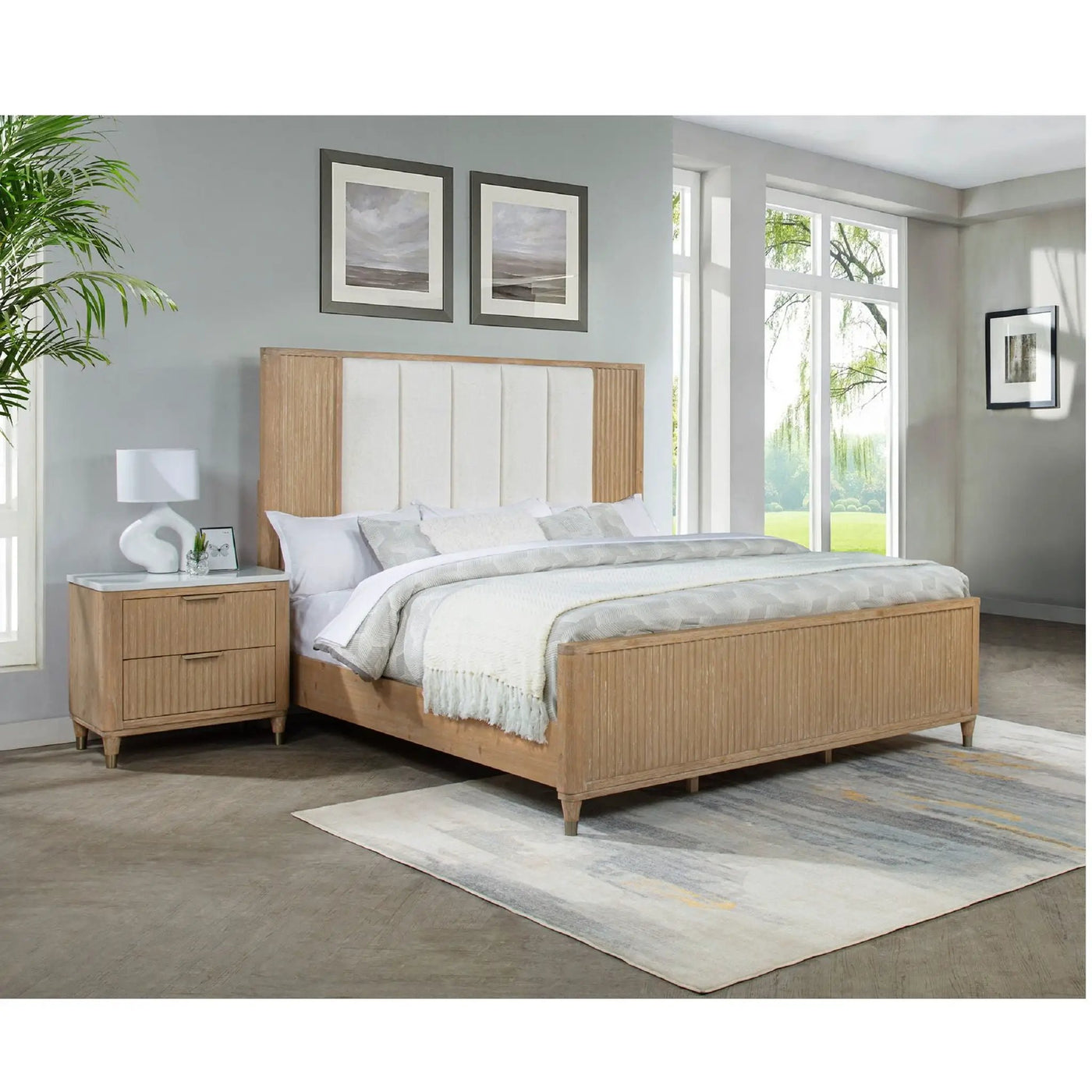 High Headboard Bed by HouseOfZazla