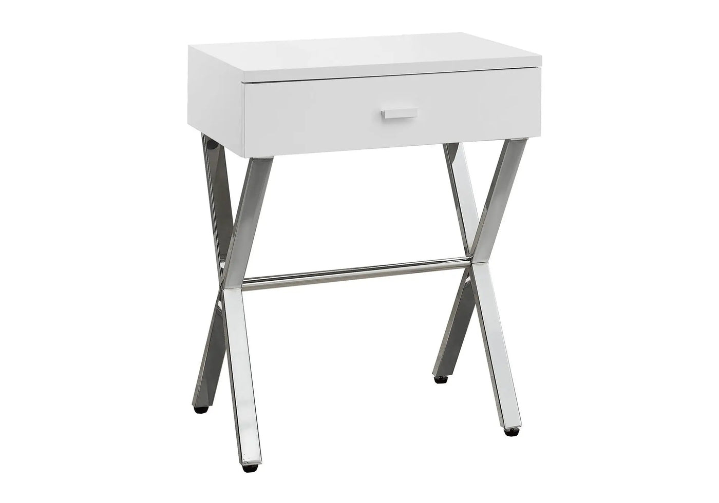 Accent Side X Table With Storage Drawer by HouseOfZazla