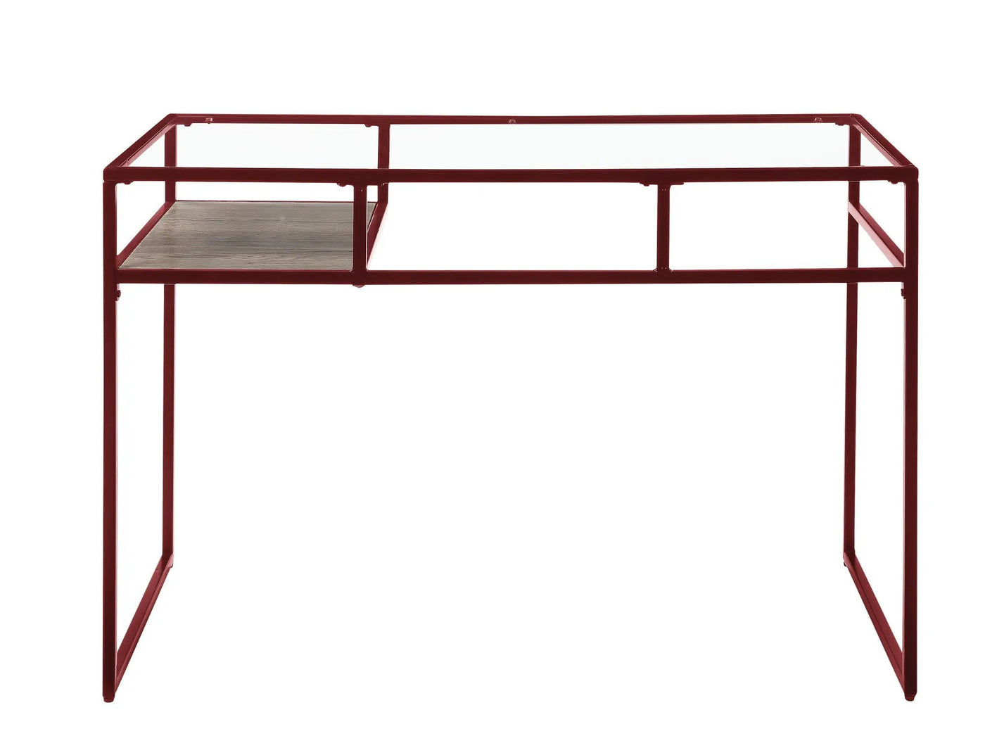 Yasin Glass Top Writing Desk by HouseOfZazla