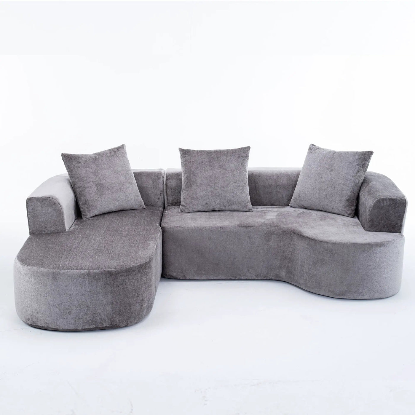 Modular Sectional Sofa With L Shape Chaise With Deep Seat by Unique Piece Furniture