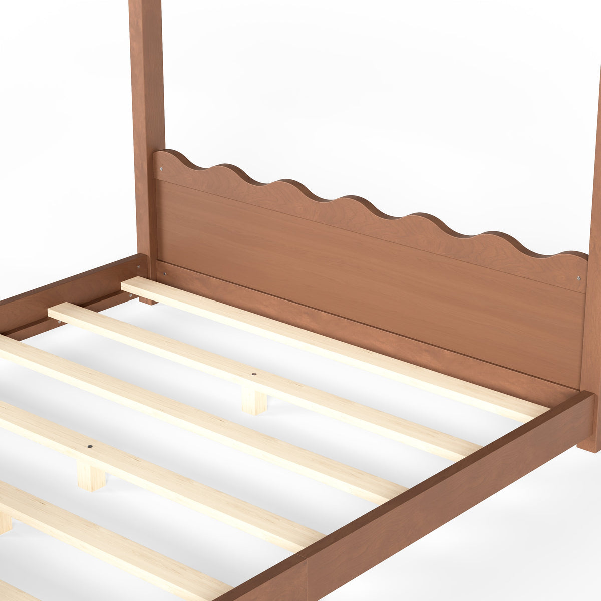 Full House Floor Bed with Support Slats - Deep Natural, photo 8 of 10