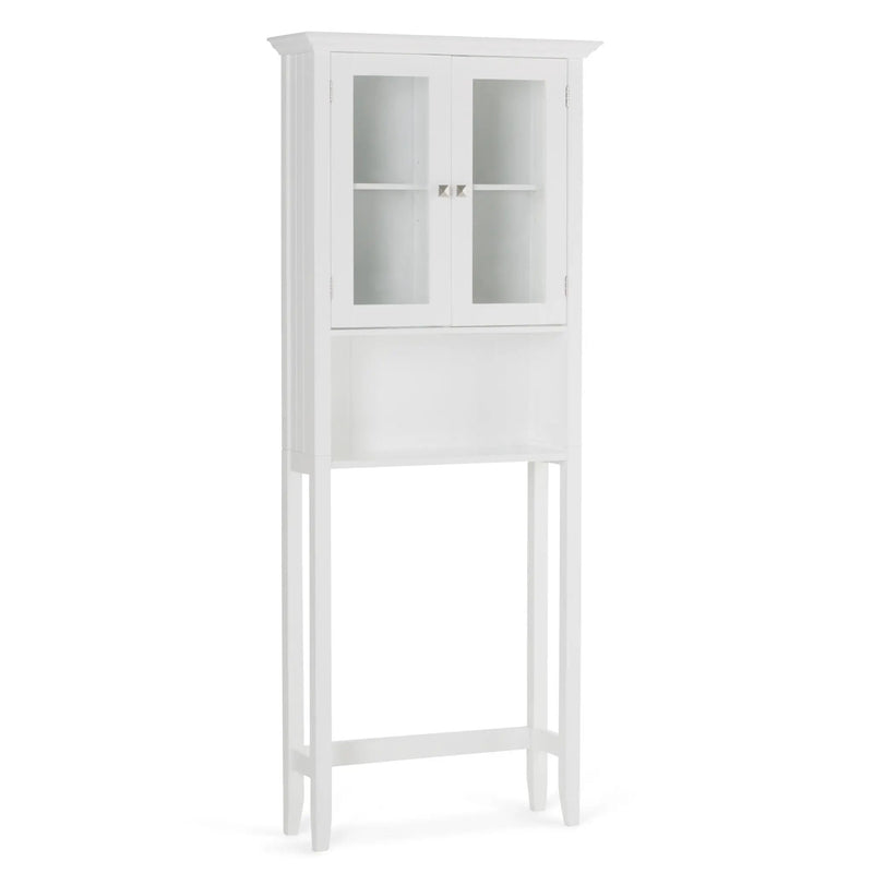 Acadian - Space Saver Cabinet - Pure White by Unique Piece Furniture