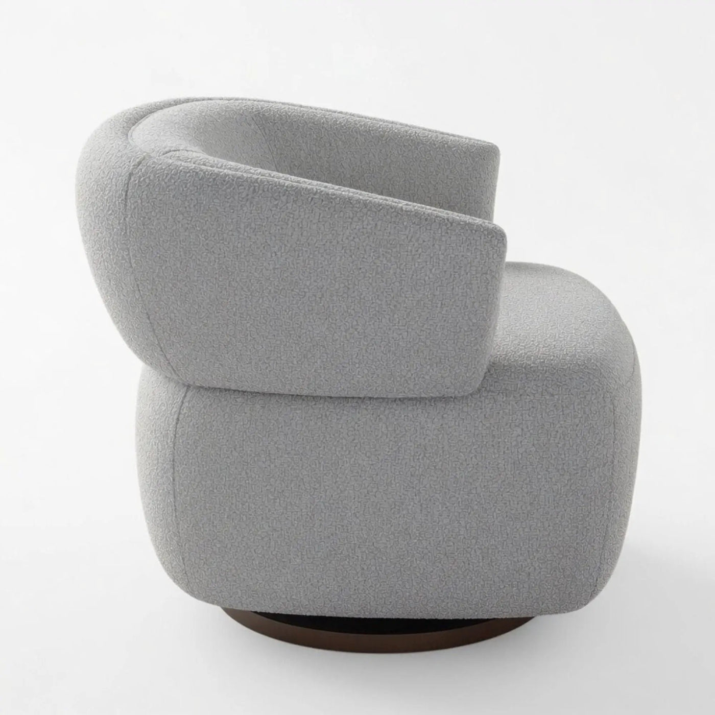 Swivel Barrel Accent Oversized Club Chair by HouseOfZazla