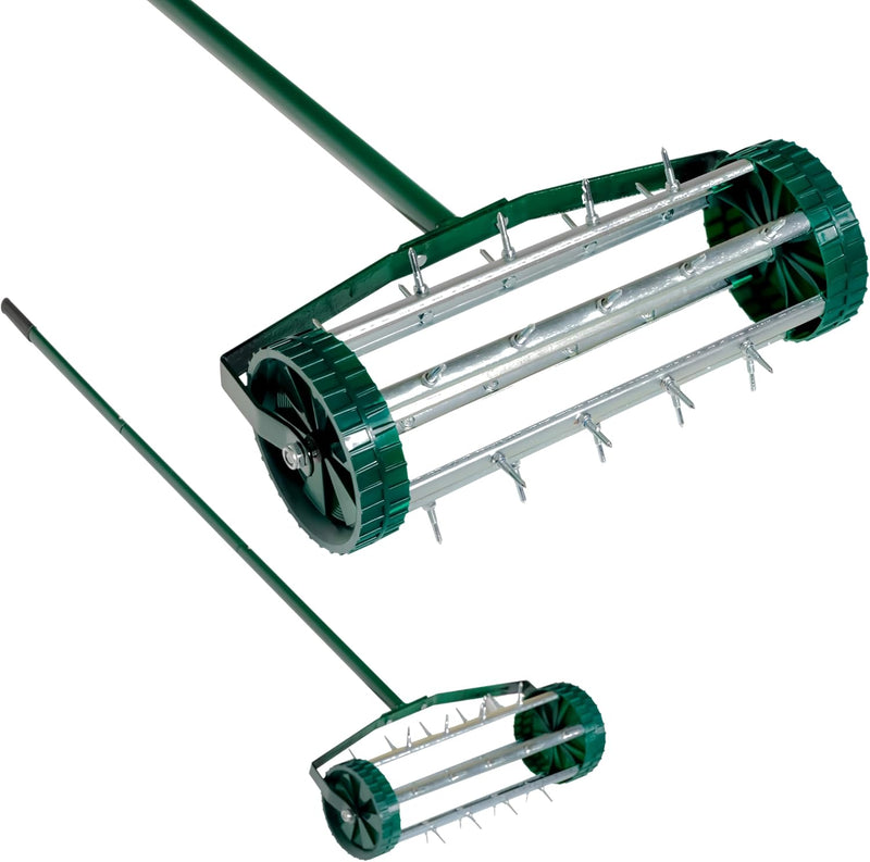 Heavy Duty Rolling Lawn Aerator by HouseOfZazla