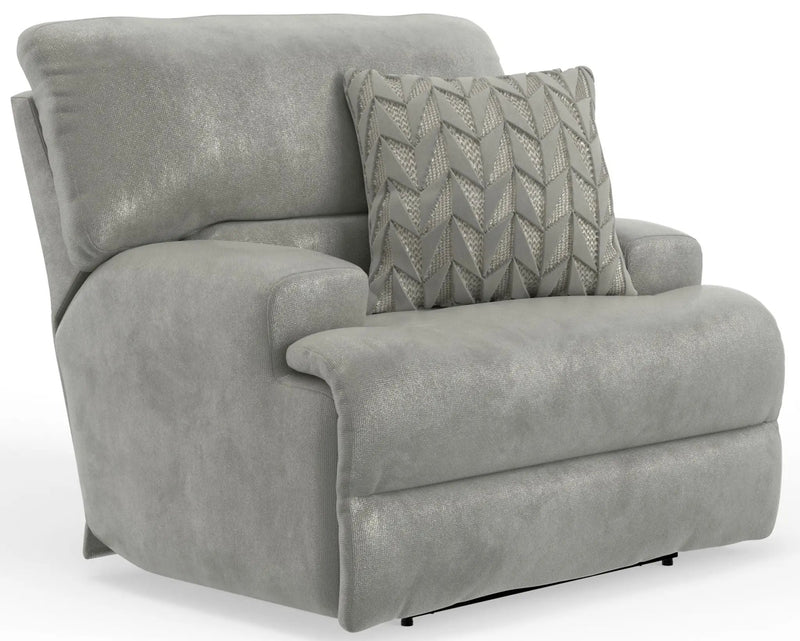 Renaldo - Power Recliner With Zero Gravity Recline - Stone by Unique Piece Furniture
