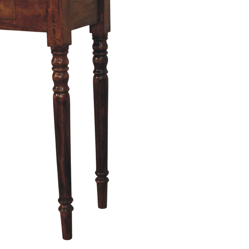 Turned Legs Drawer Console Table by HouseOfZazla