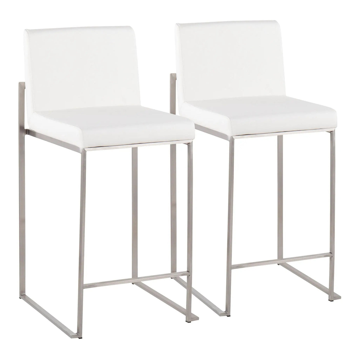 Fuji - Contemporary High Back Counter Stool, Functional Design by HouseOfZazla