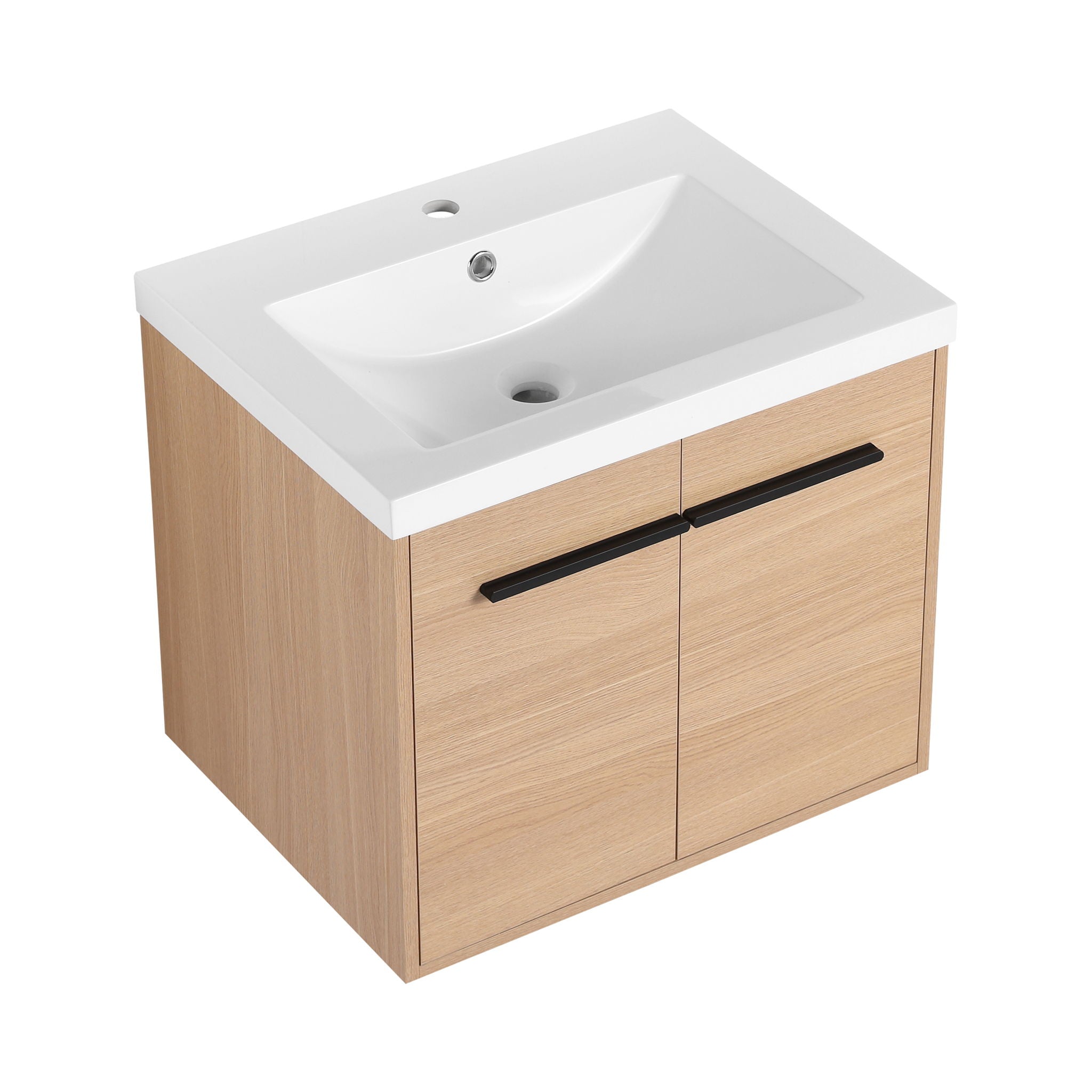Bathroom Vanity Set With Resin Countertop Sink, 2 Doors by HouseOfZazla