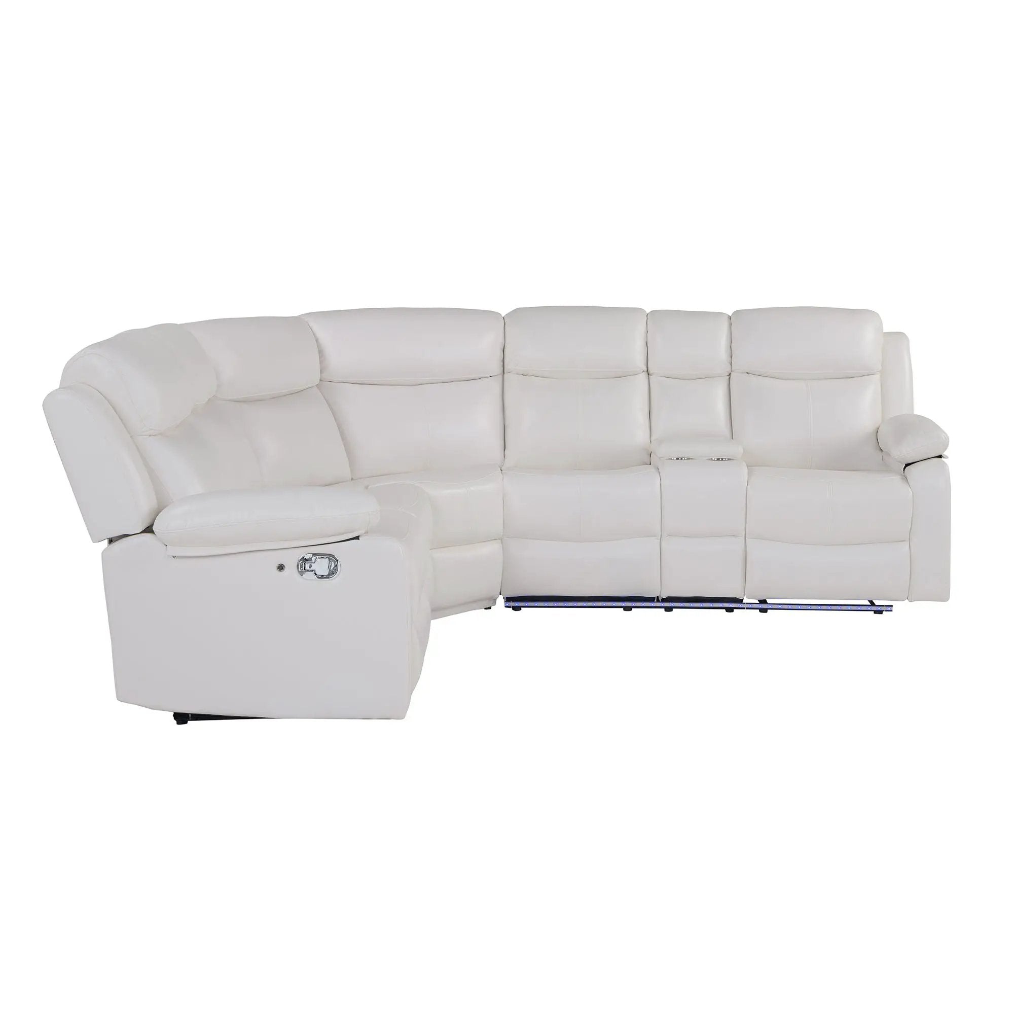 Sectional Sofa With Recline And Storage by Unique Piece Furniture