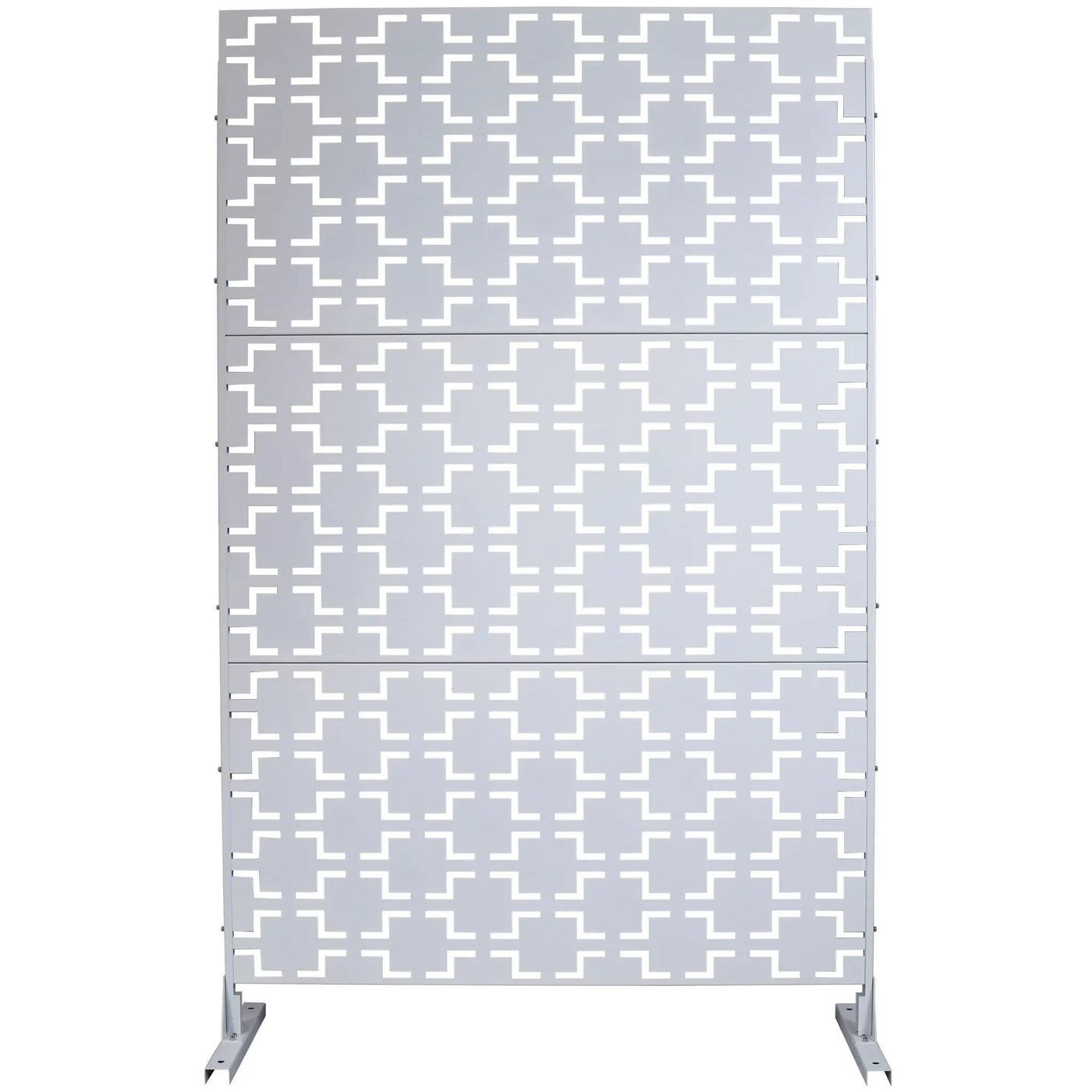 Outdoor & Indoor Metal Privacy Freestanding Decorative Screen by HouseOfZazla