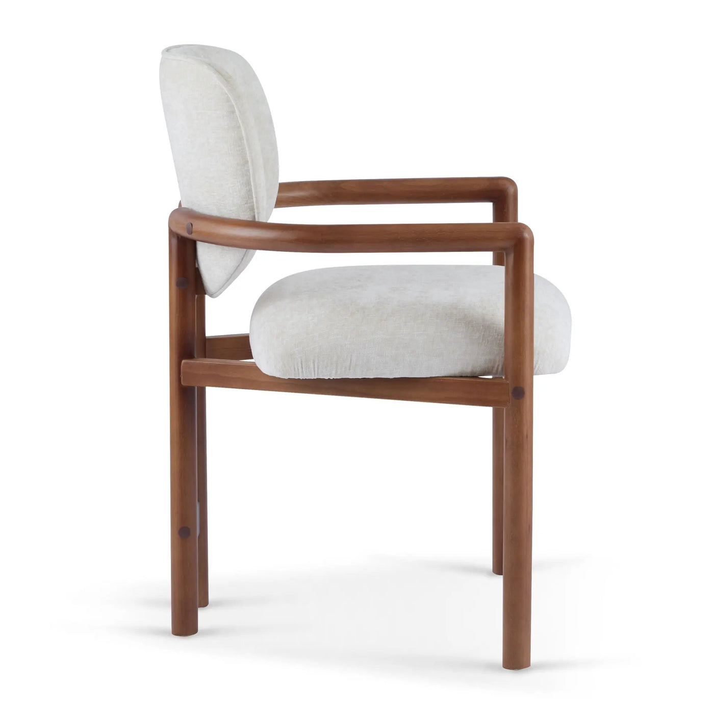 Upholstered Arm Dining Chairs (Set of 2) by HouseOfZazla