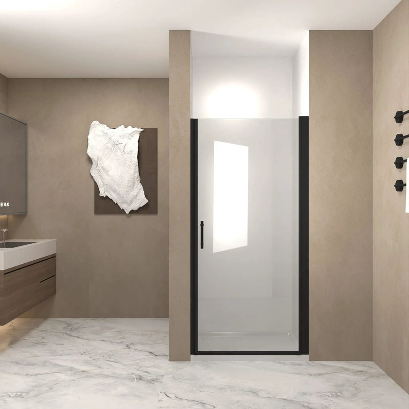 Shower Door With Glass And Explosion Proof Safety Film by HouseOfZazla
