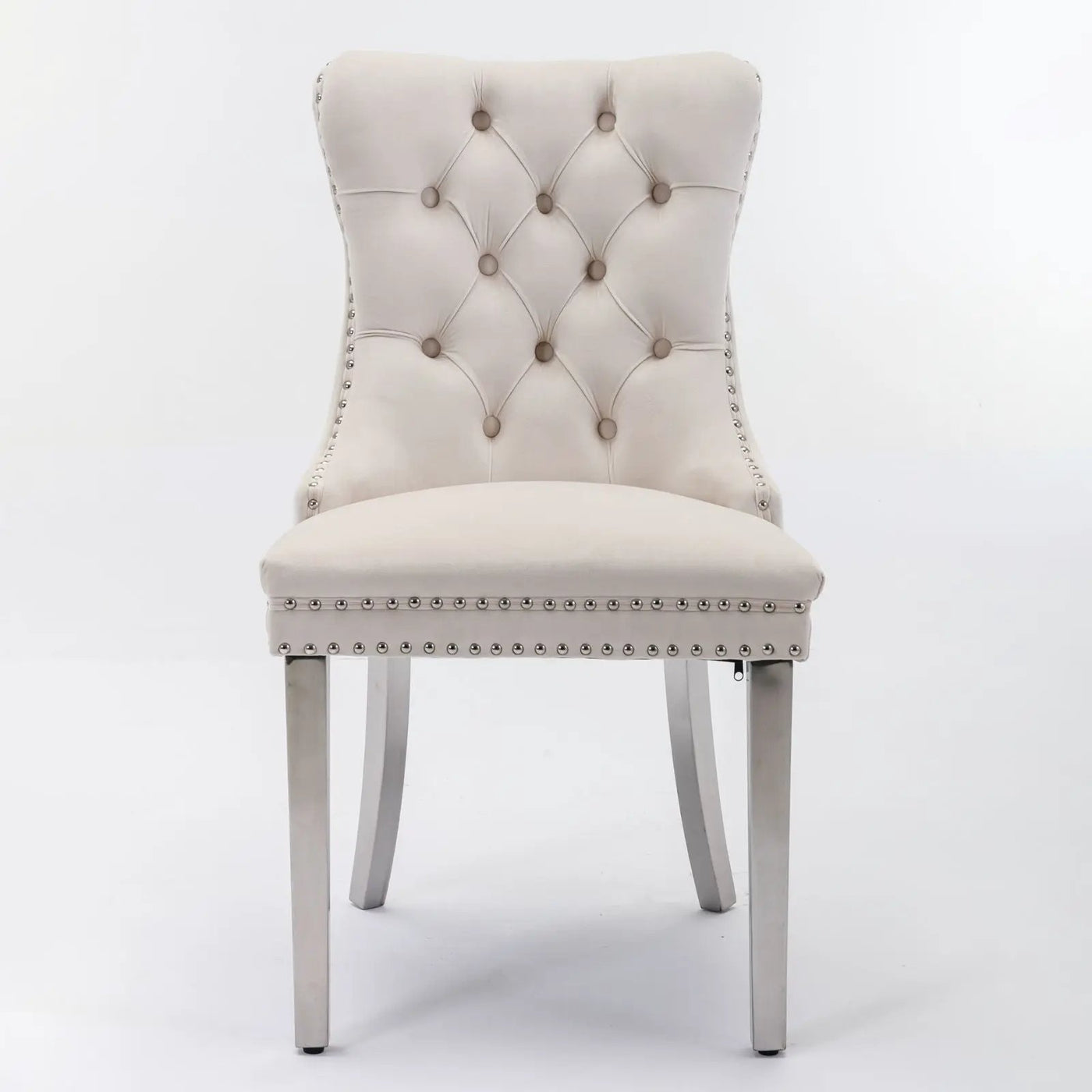 Nikki - Contemporary Upholstered Dining Chair (Set of 2) by HouseOfZazla