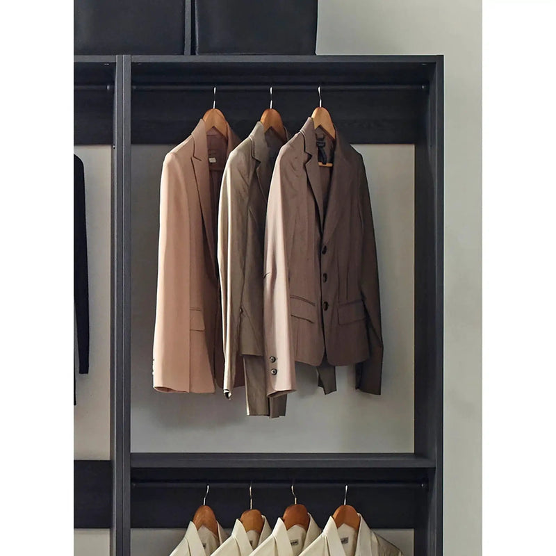 Monica - Farmhouse Industrial Wood Walk In Closet by HouseOfZazla