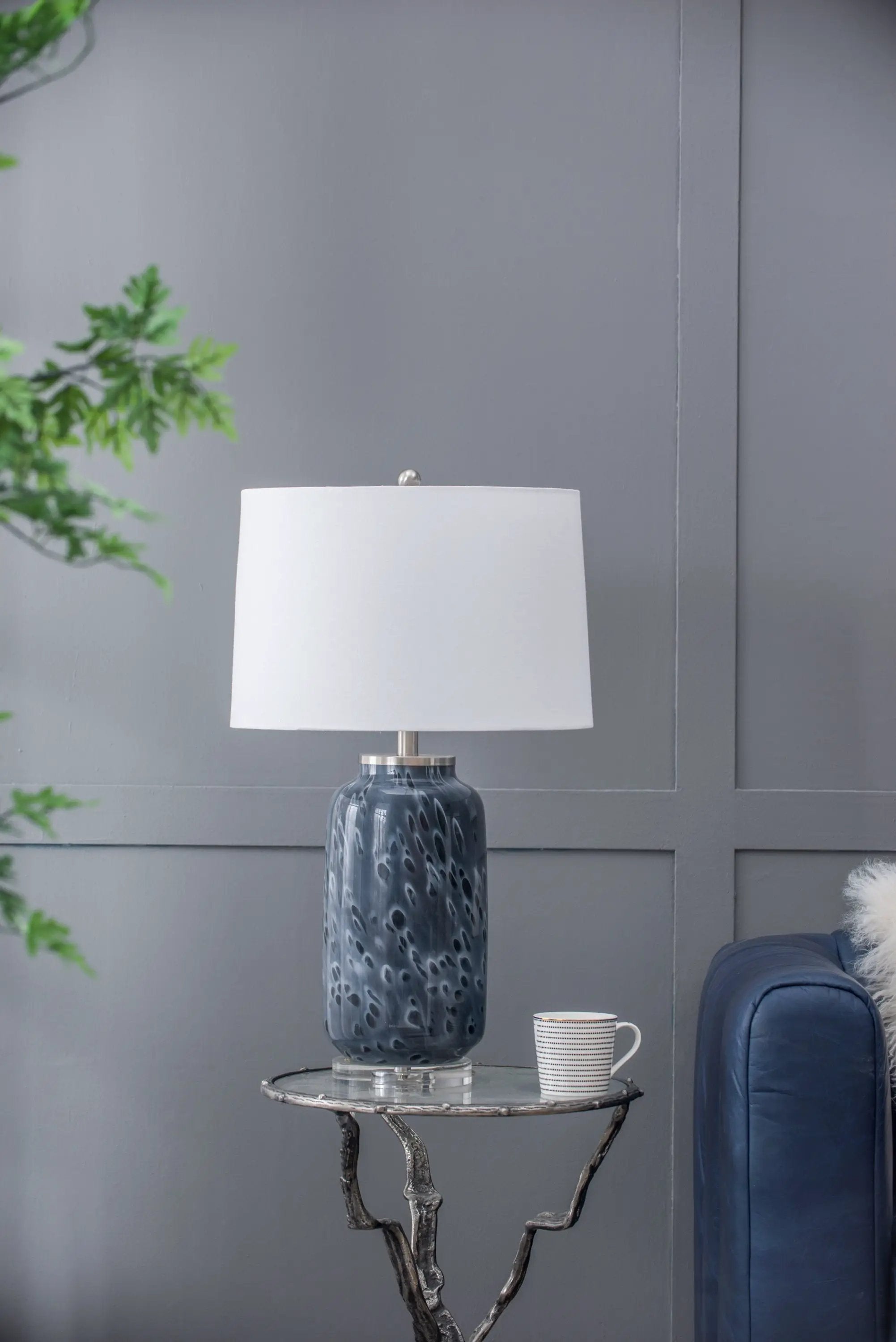 Ellis Glass Table Lamp by HouseOfZazla