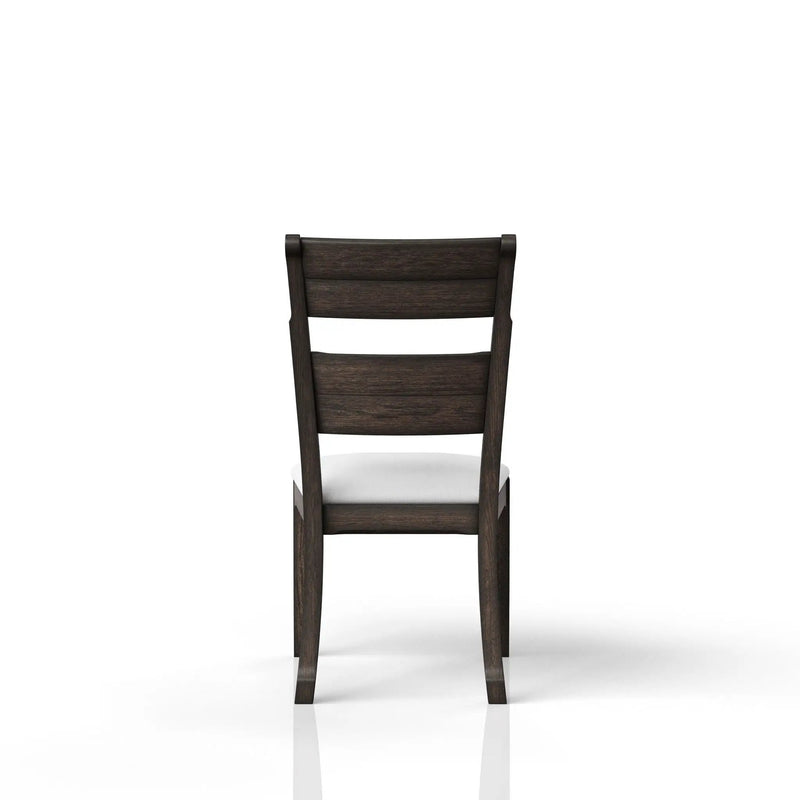 Upholstered Seat Side Chair - Chocolate by Unique Piece Furniture