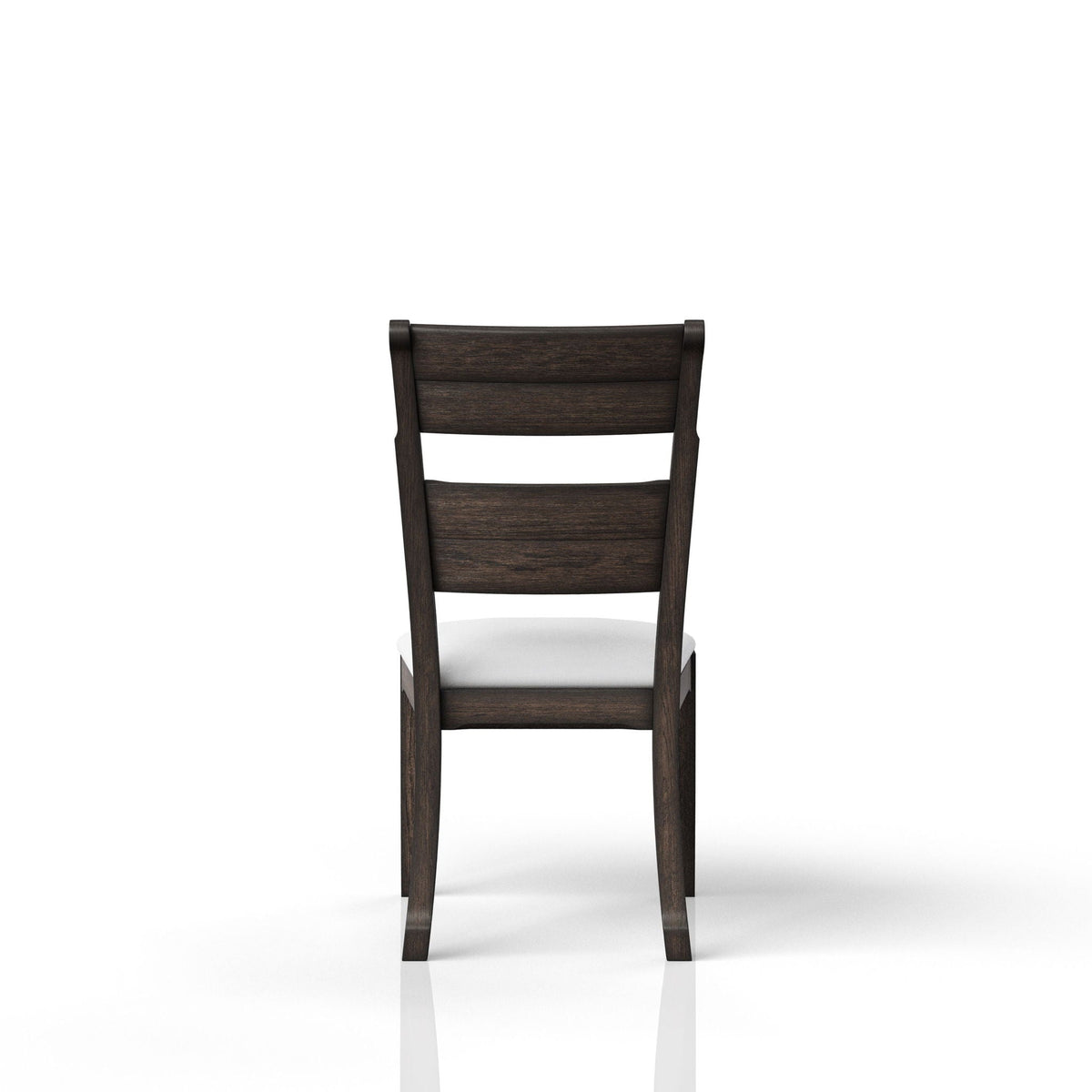 Upholstered Seat Side Chair with Ladderback - Chocolate, photo 6 of 6