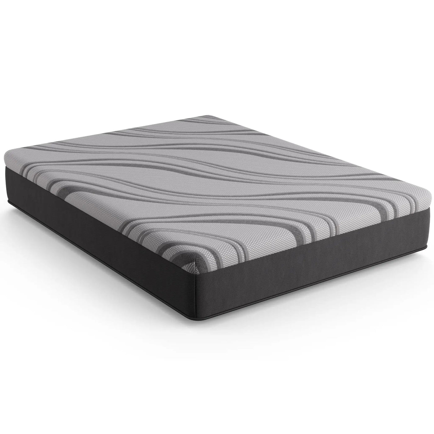 Bib Nl - 12" Pro Gel Hybrid Medium Mattress by HouseOfZazla