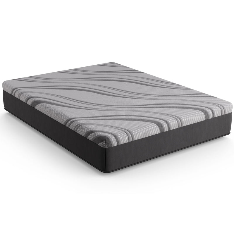 Bib Nl - 12" Pro Gel Hybrid Medium Mattress by Unique Piece Furniture