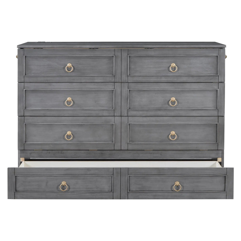 Murphy Bed With Large Drawers And Stylish Design by HouseOfZazla