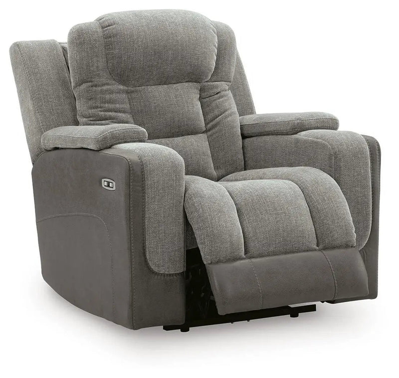 Mixed Motion - Power Recliner With Adjustable Headrest by Unique Piece Furniture