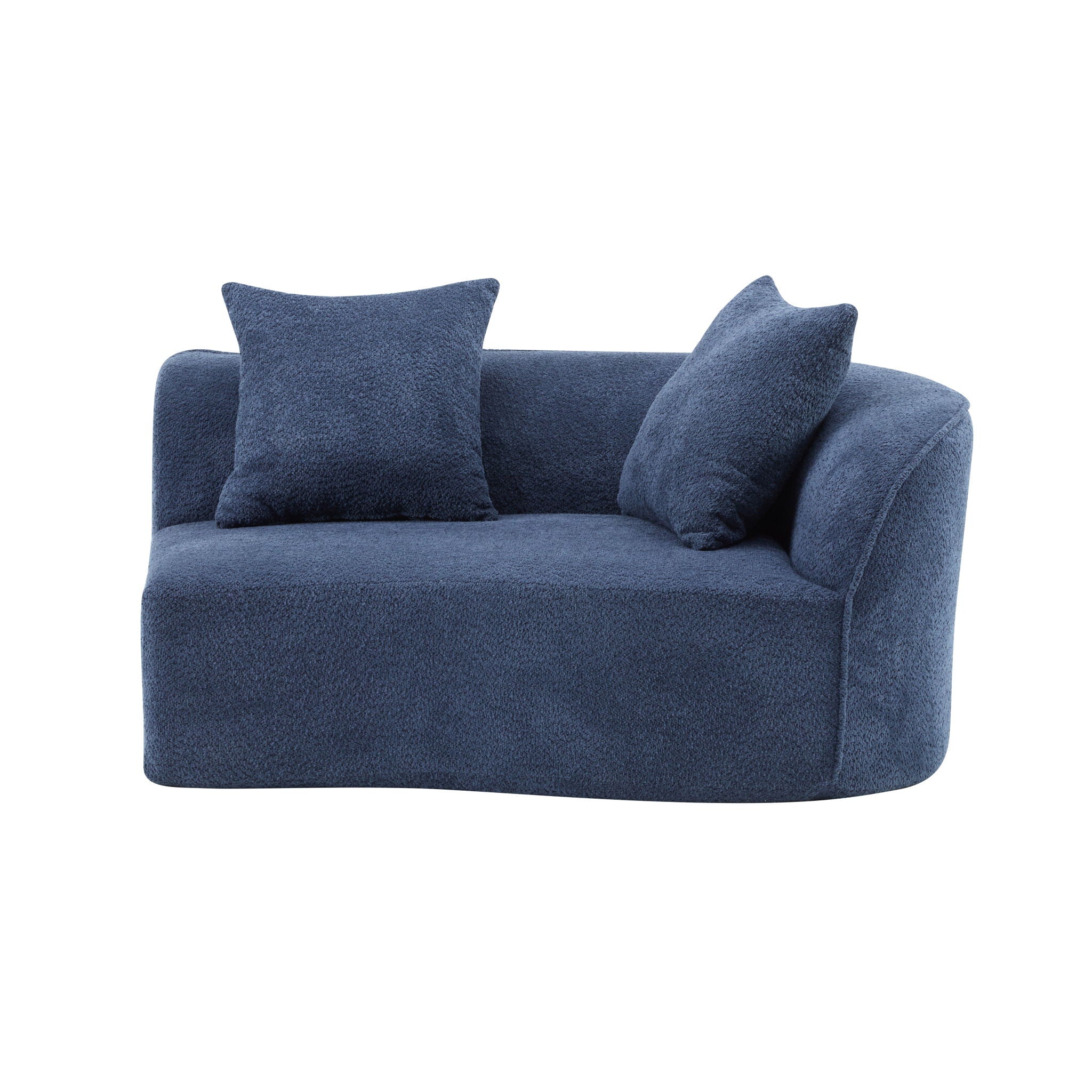 Elegant Curved Sectional Sofa With Full Foam Comfort by HouseOfZazla