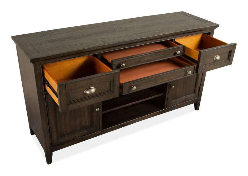 Westley Falls - Buffet - Graphite by Unique Piece Furniture