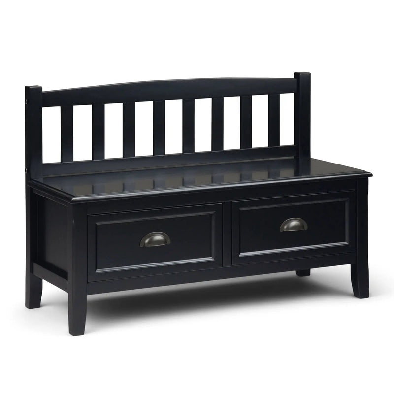 Burlington - Entryway Storage Bench With Drawers by HouseOfZazla