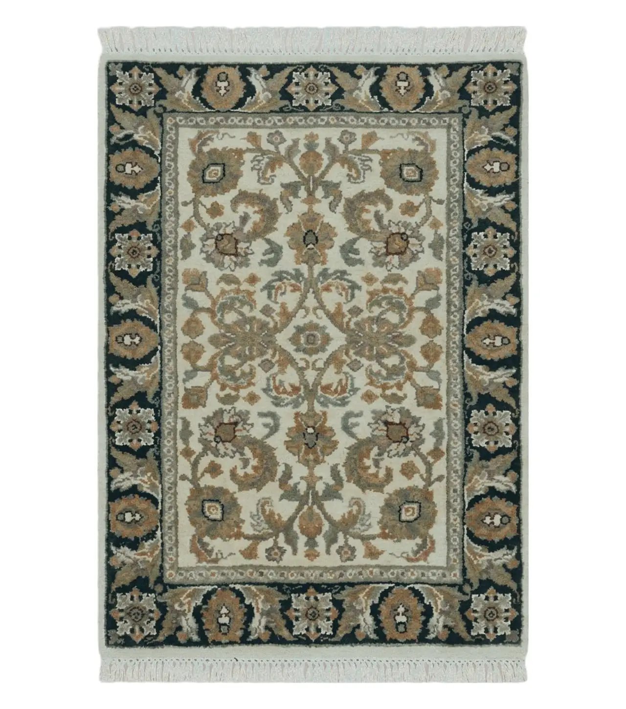 2' X 3' Handmade Indian Wool Rug Carpet Nice by Jewel Rugs