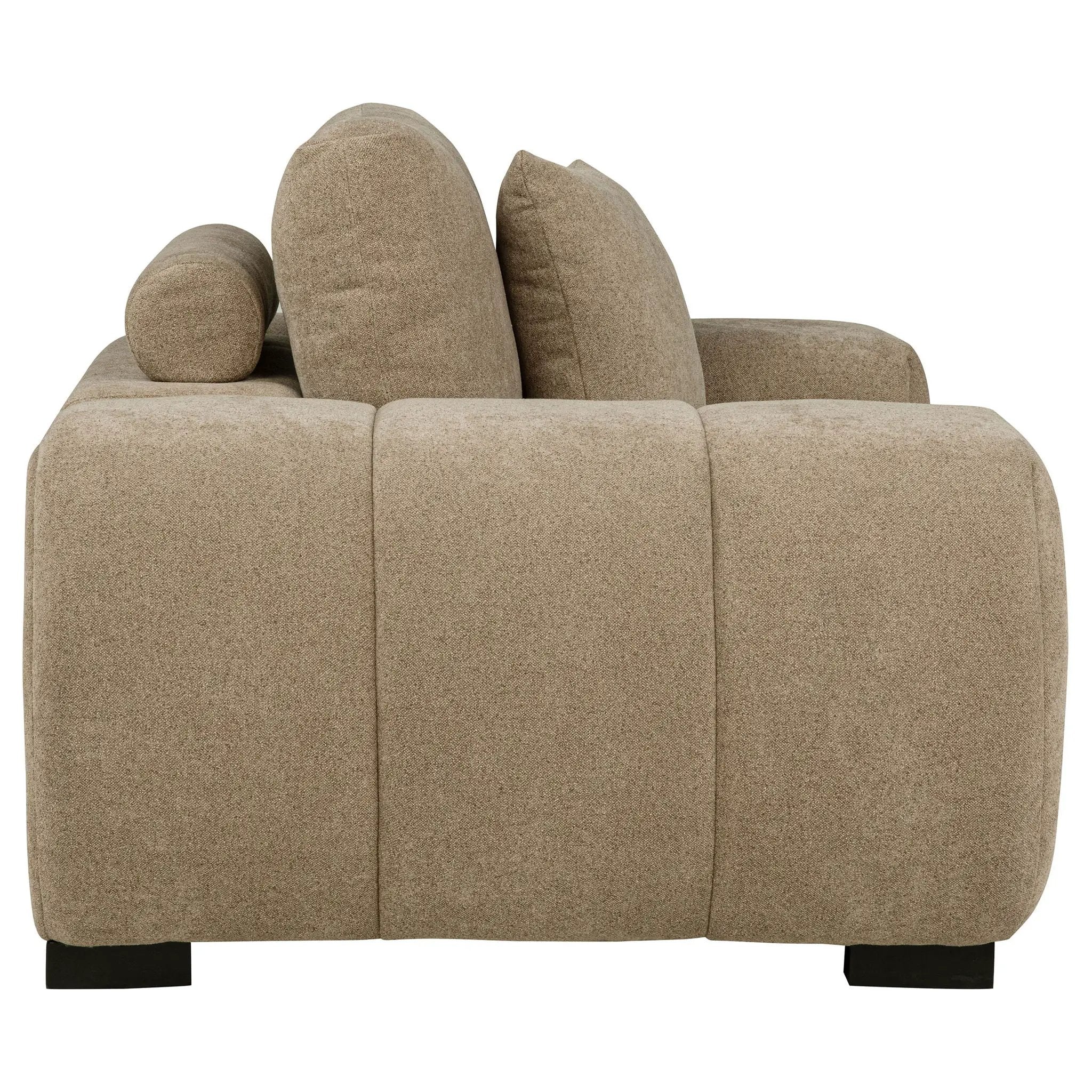 Octavia Upholstered Track Arm Accent Chair Camel by Unique Piece Furniture