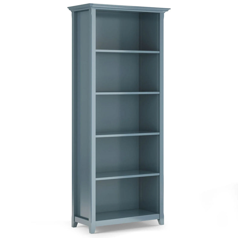 Amherst - 5 Shelf Bookcase, Handcrafted by HouseOfZazla