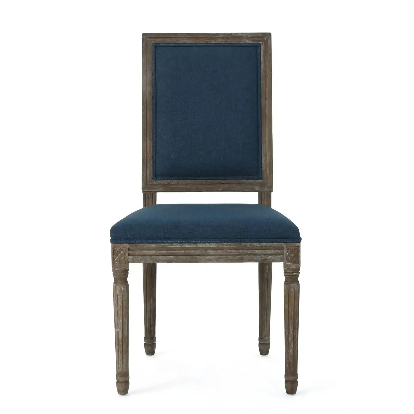Traditional Style Dining Chair Set With Fabric Upholstery by HouseOfZazla