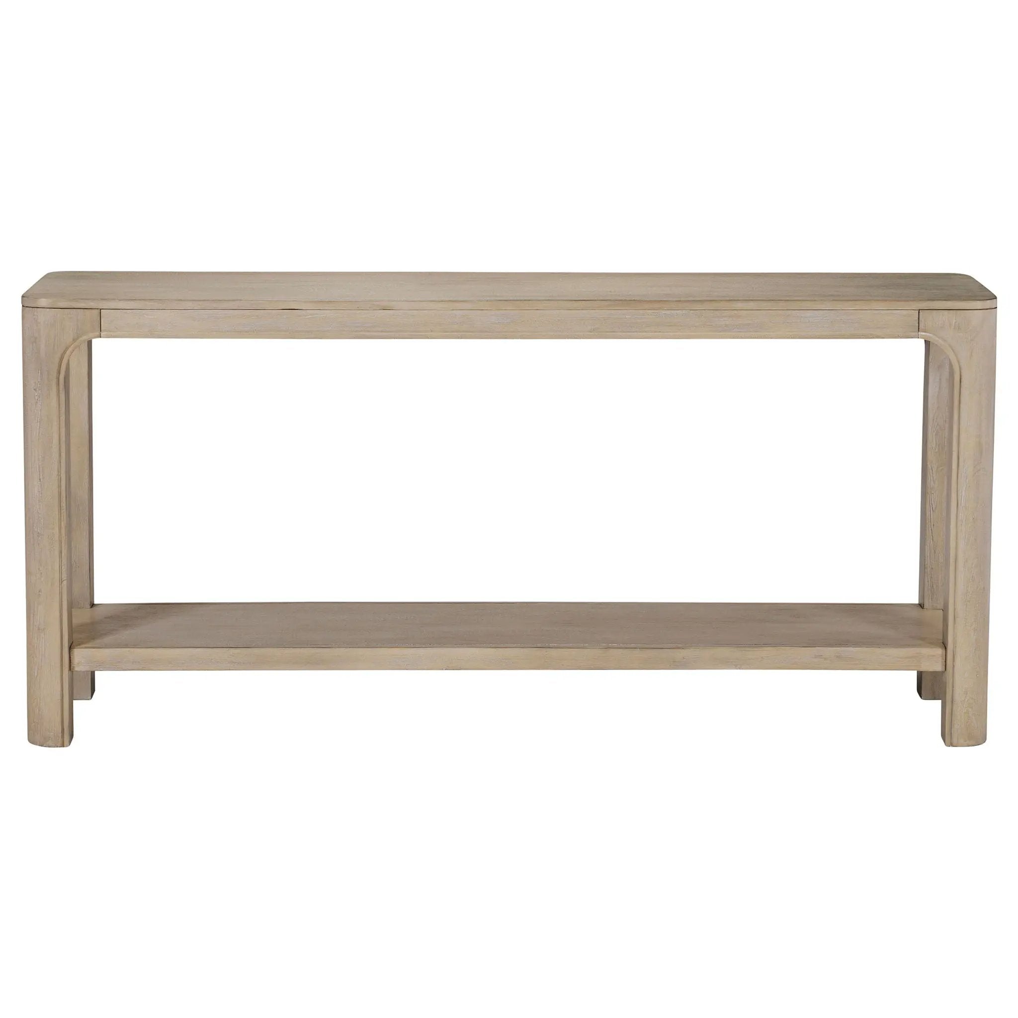 Solano 64-inch Entryway Console Sofa Table Weathered Mango by Unique Piece Furniture