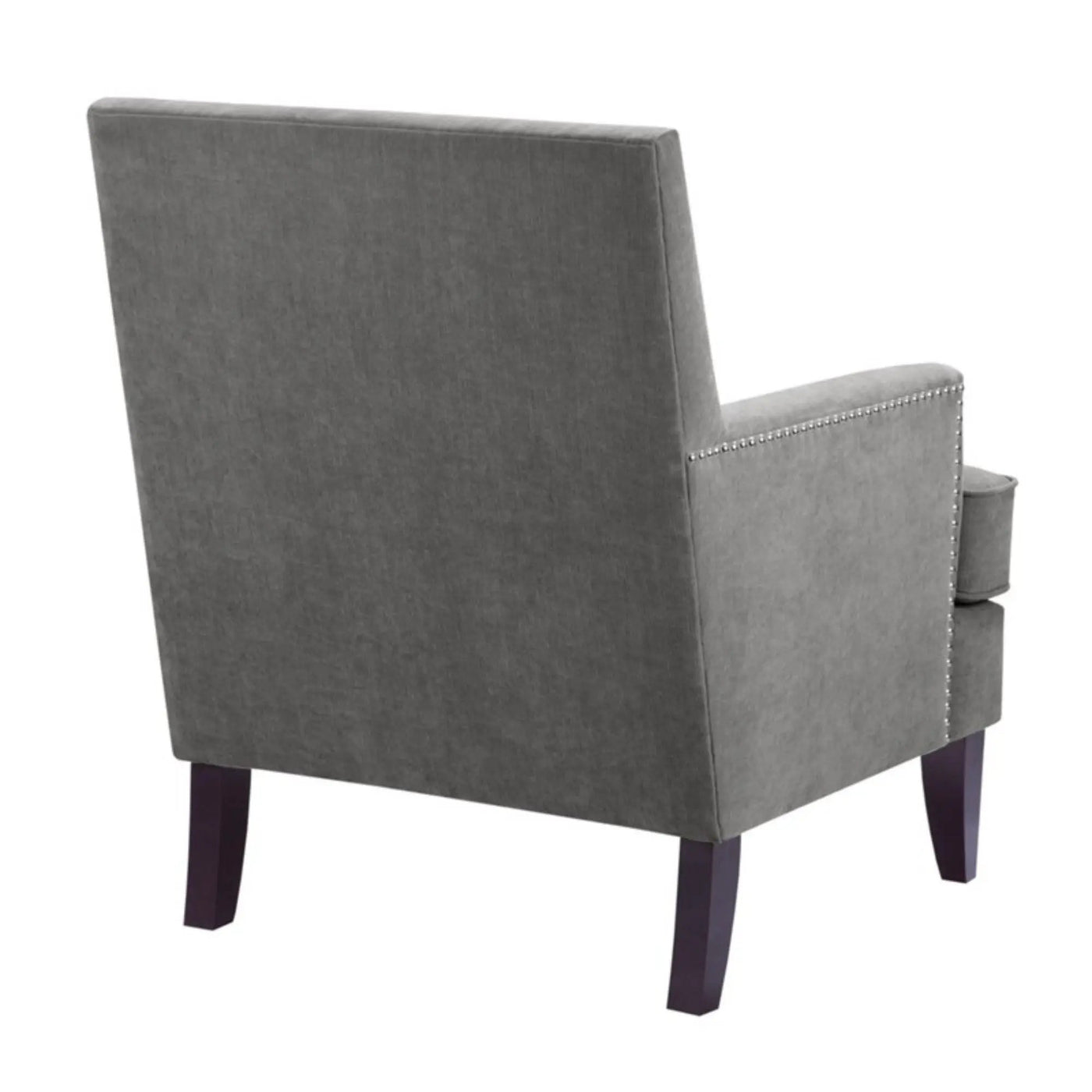 Colton - Track Arm Club Chair With Nailhead Trim by HouseOfZazla
