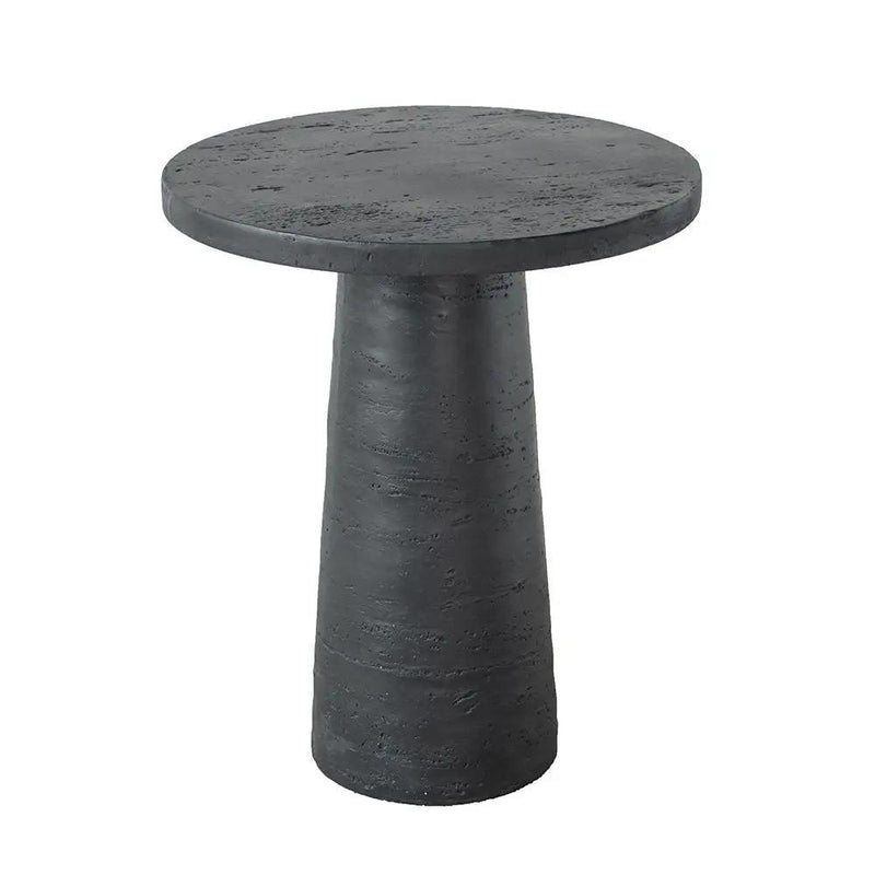Round Side Table With Pedestal Base by Unique Piece Furniture