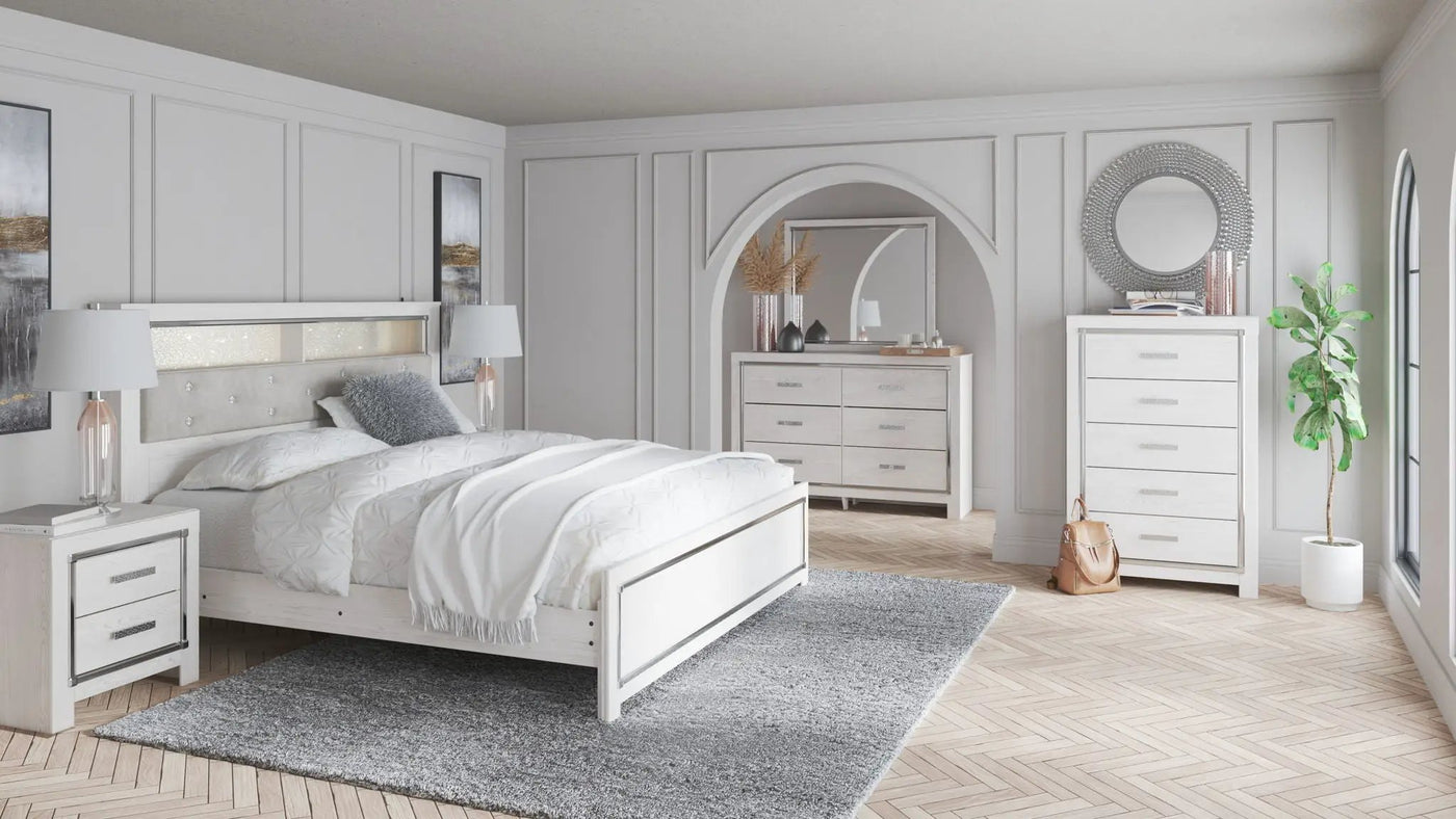 Altyra - Panel Bookcase Bedroom Set by Unique Piece Furniture