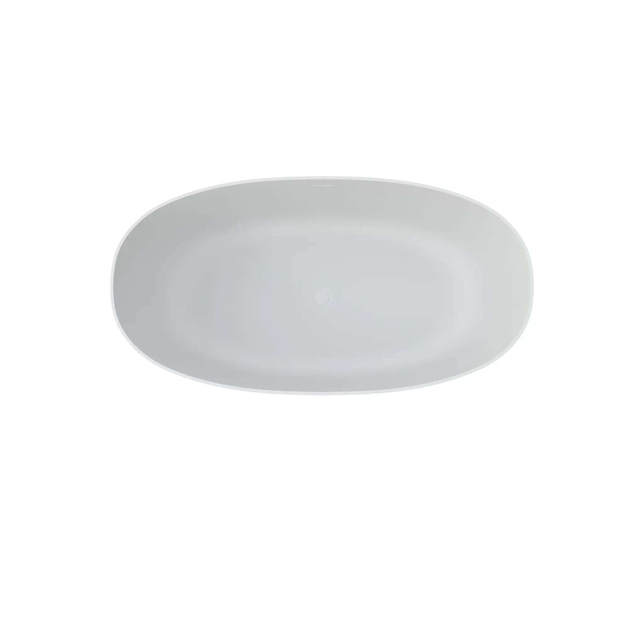 59" Solid Surface Soaking Bathtub by HouseOfZazla