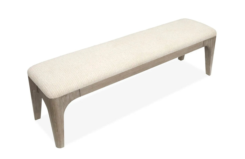 Braelyn - Long Bench - Dorian Gray by Unique Piece Furniture
