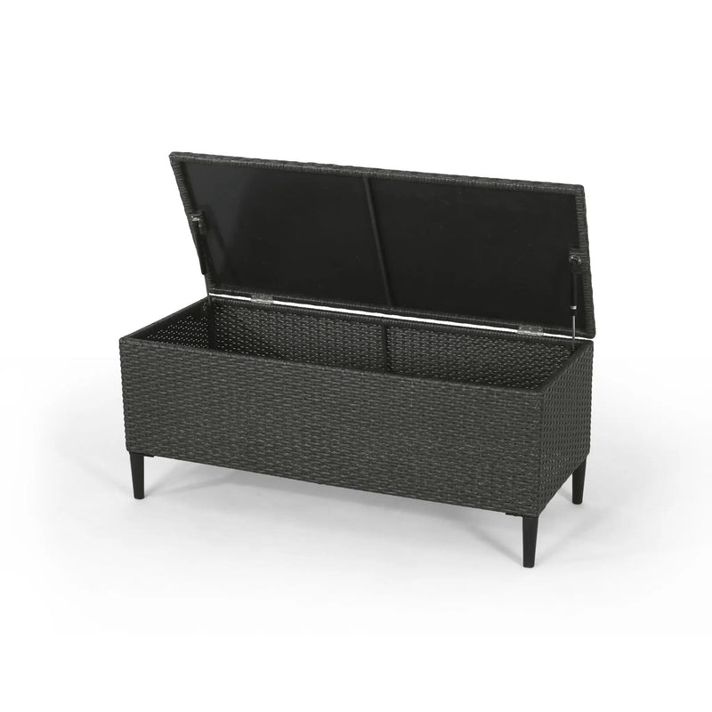 Rupert Storage Unit Resin Wicker Outdoor by HouseOfZazla