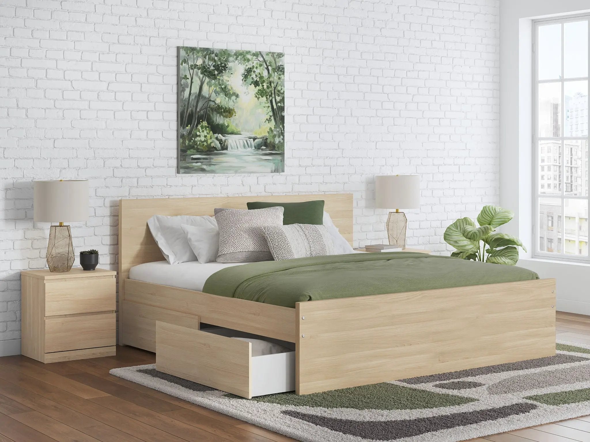 Onita - Panel Platform Bed by Unique Piece Furniture