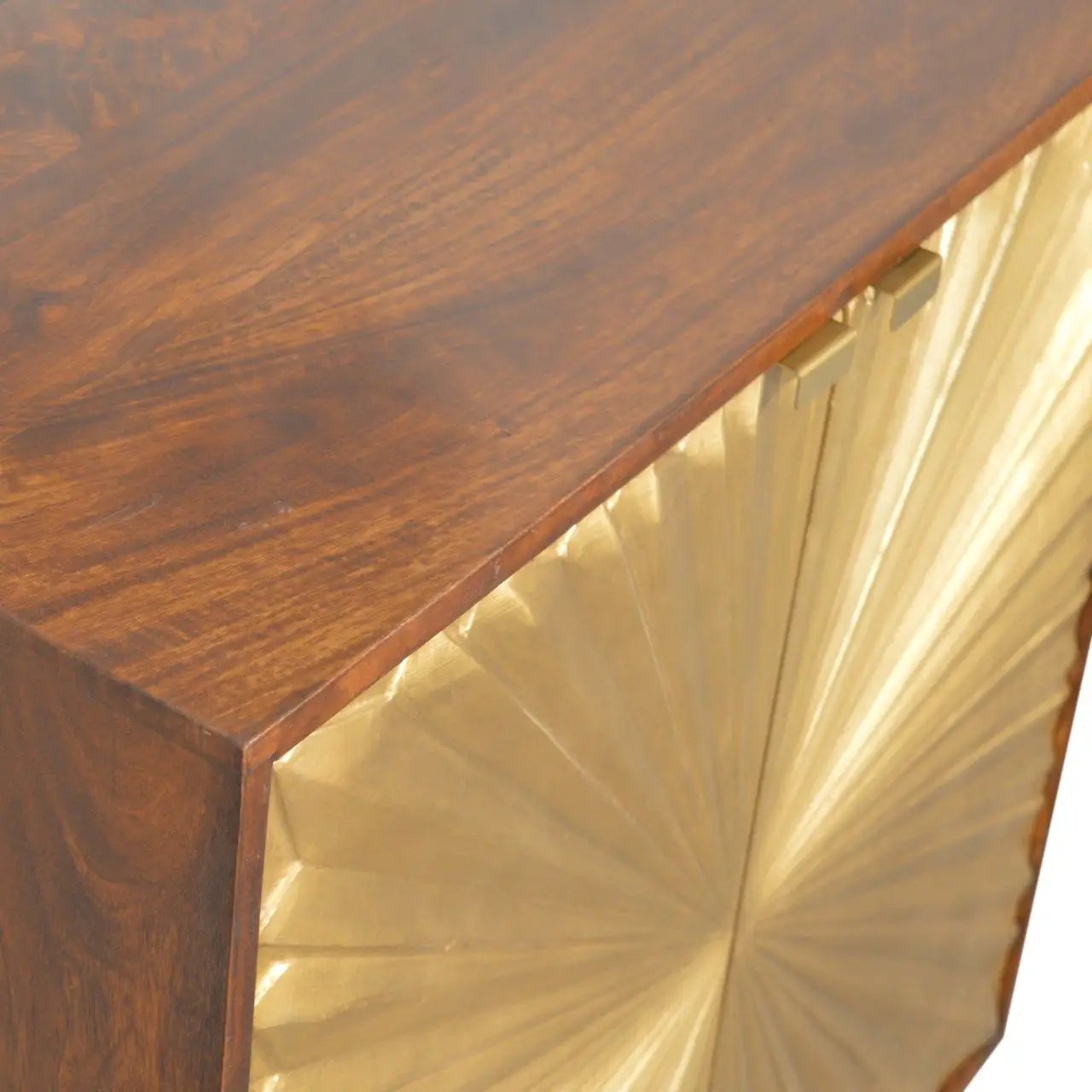 Manila - Cabinet - Gold / Brown by HouseOfZazla