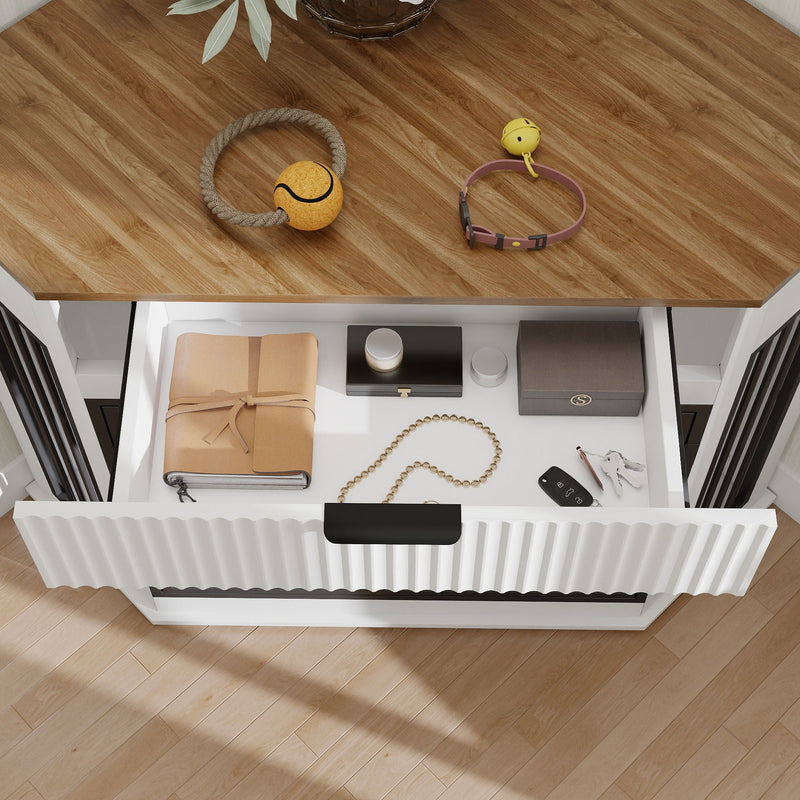 Corner Dog Crate by HouseOfZazla