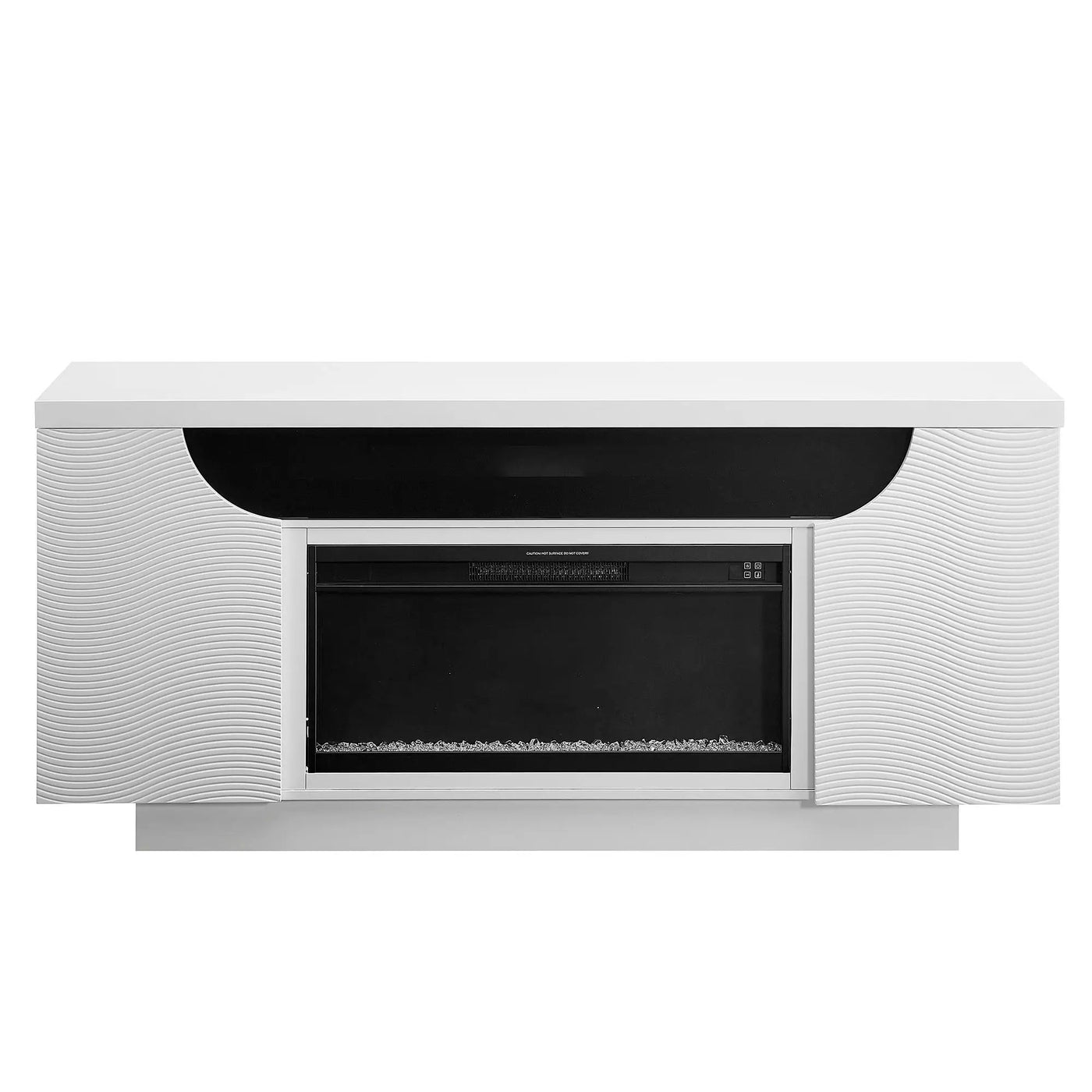Alessia - Electric Fireplace With Multi Color LED And Flame Settings by Unique Piece Furniture