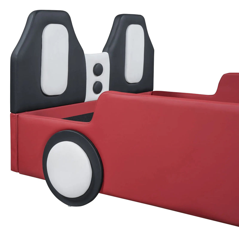 High Quality Race Car Shaped Platform Bed & Wheels by HouseOfZazla