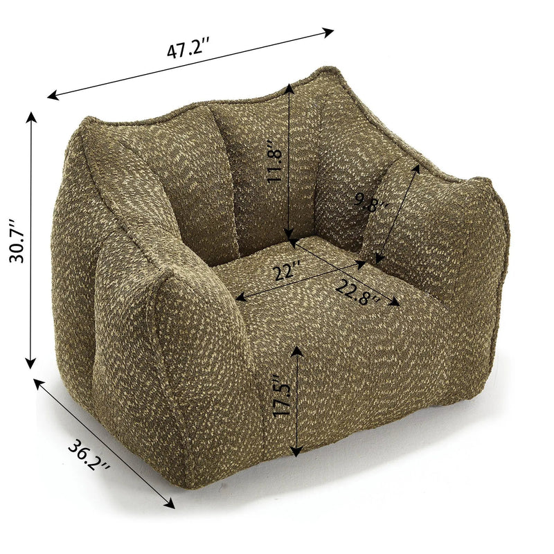 Comfortable Sofa Chairs With Highly Resilient Foam For Living Rooms And Bedrooms by Unique Piece Furniture