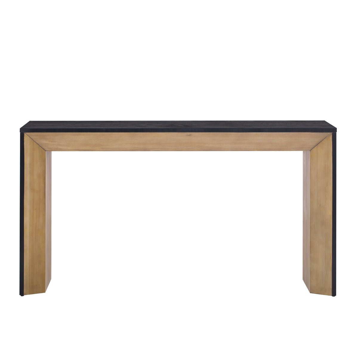 Mirod Elegant Console Table with Fireplace Design – Wood Veneer, photo 5 of 9