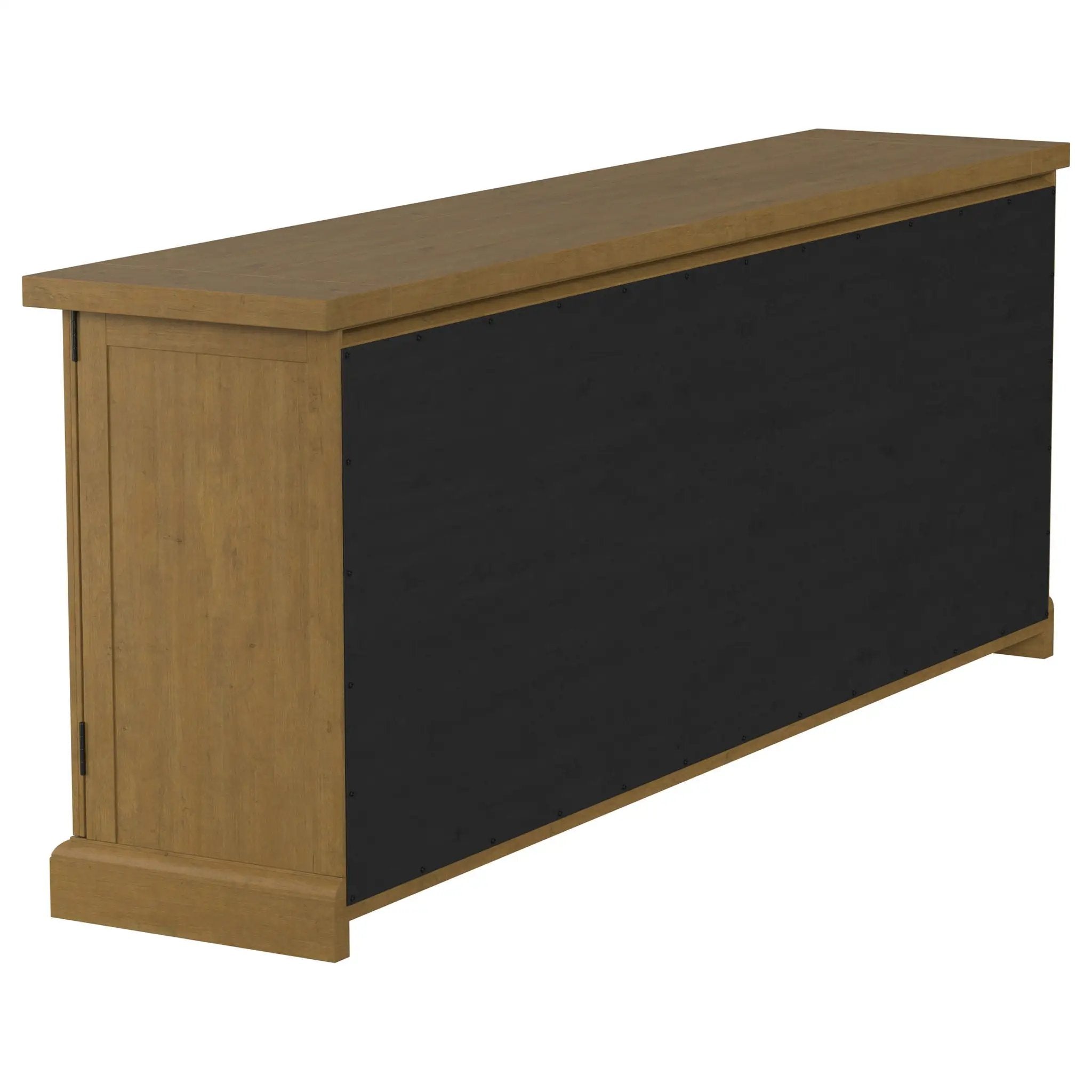 Florence 4-door Dining Sideboard Buffet Cabinet Rustic Honey by Unique Piece Furniture