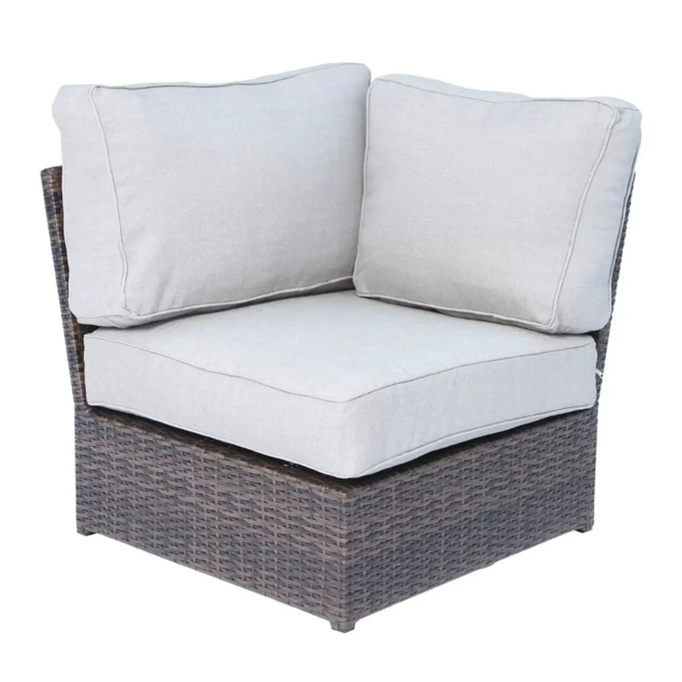 Shick - Corner Wedge Patio Chair With Cushions by HouseOfZazla