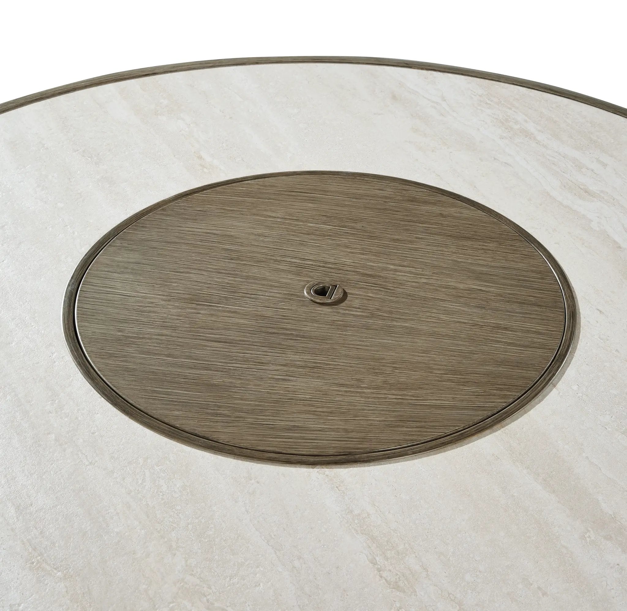 Rainier Ranch - Round Fire Pit Table - Beige by Unique Piece Furniture